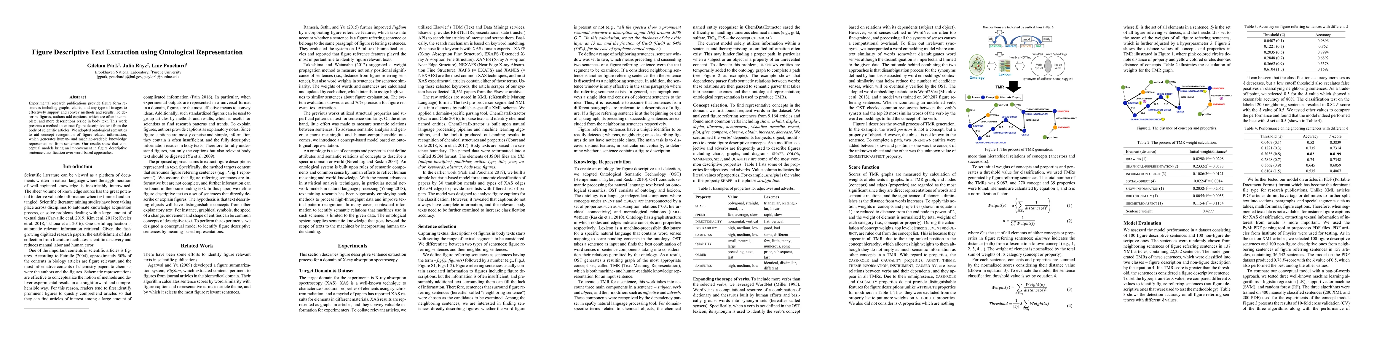 Thumbnail for Figure Descriptive Text Extraction using Ontological Representation