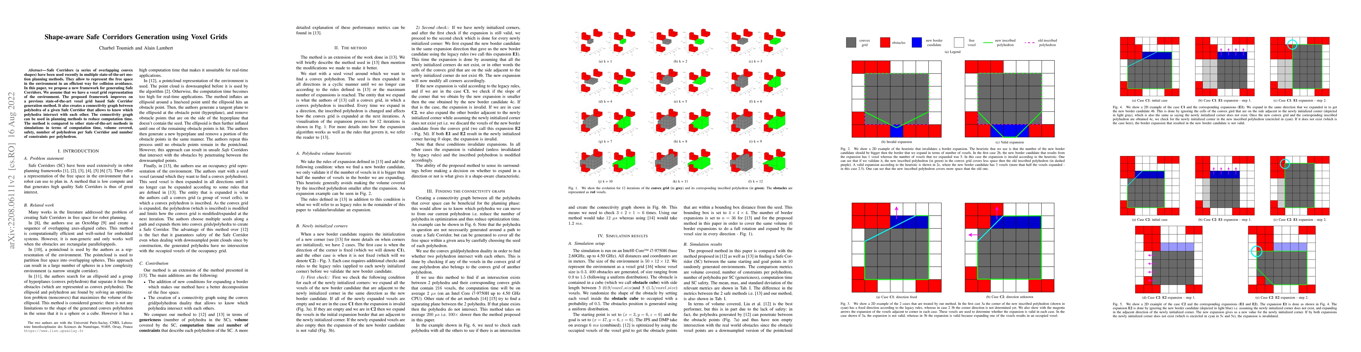 Thumbnail for Shape-aware Safe Corridors Generation using Voxel Grids