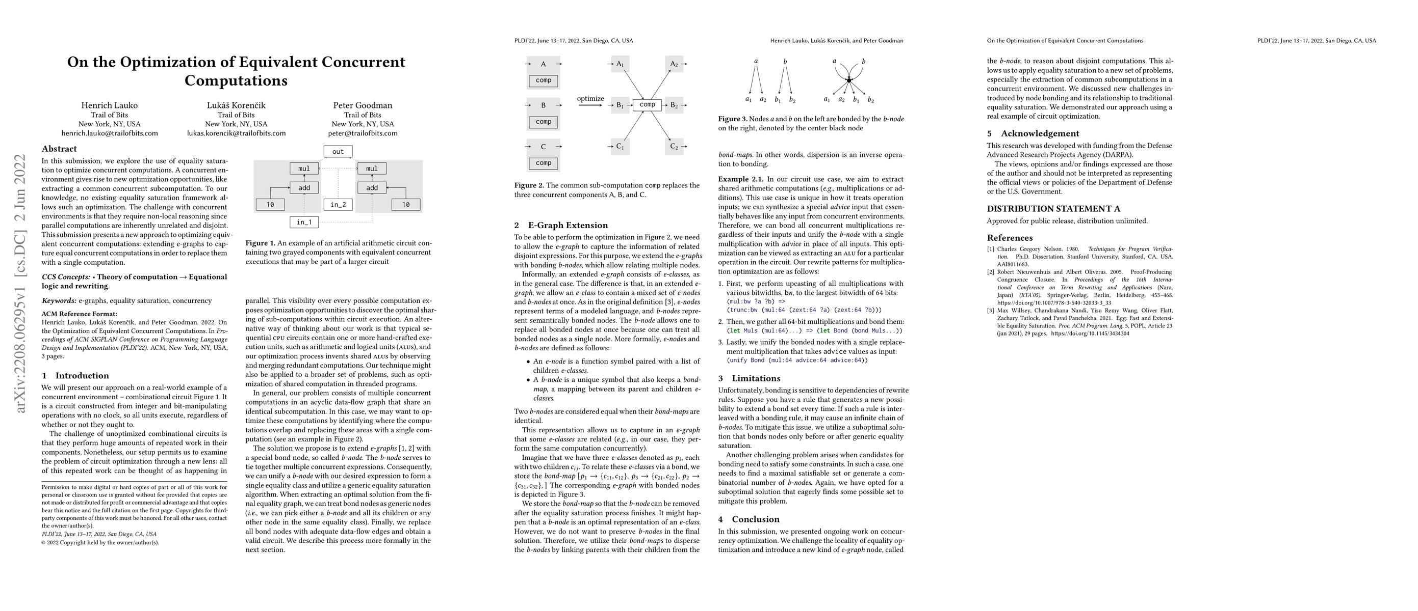 Thumbnail for On the Optimization of Equivalent Concurrent Computations