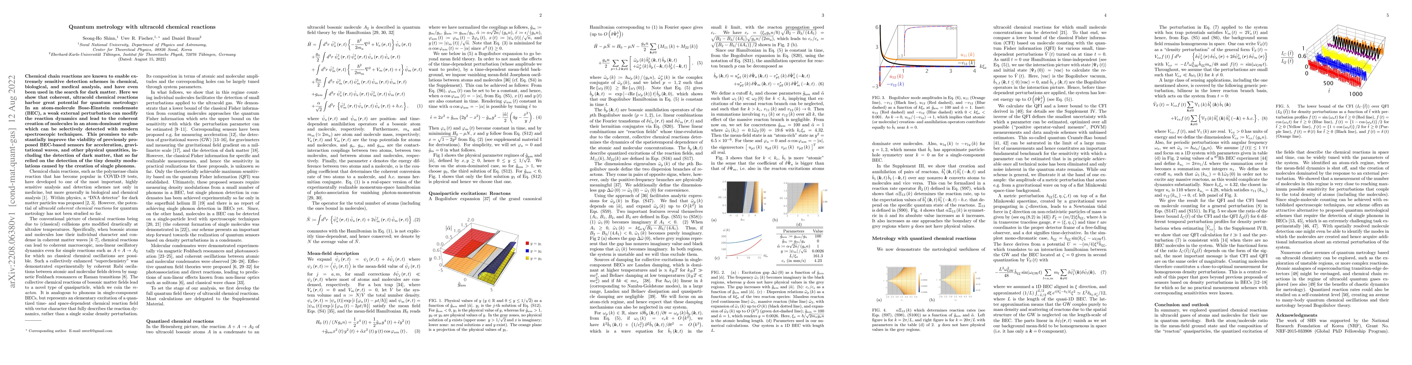 Thumbnail for Quantum metrology with ultracold chemical reactions