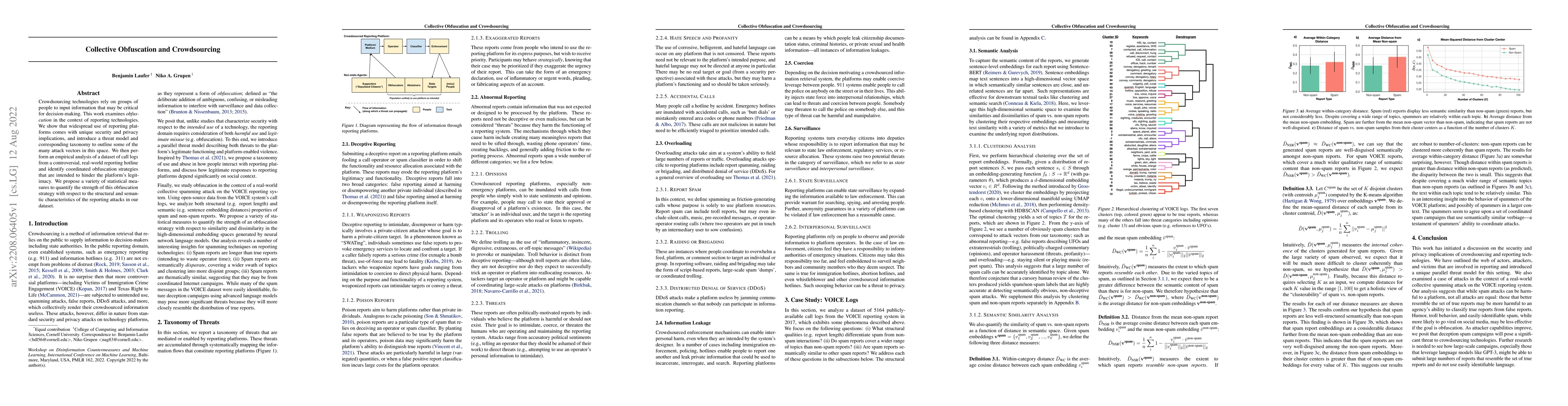 Thumbnail for Collective Obfuscation and Crowdsourcing