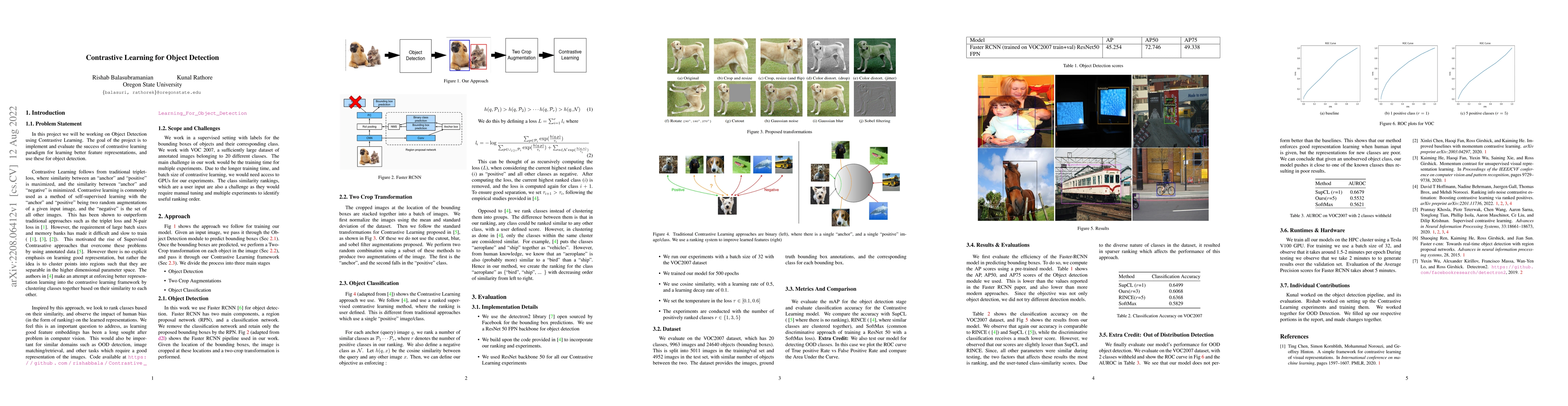Thumbnail for Contrastive Learning for Object Detection