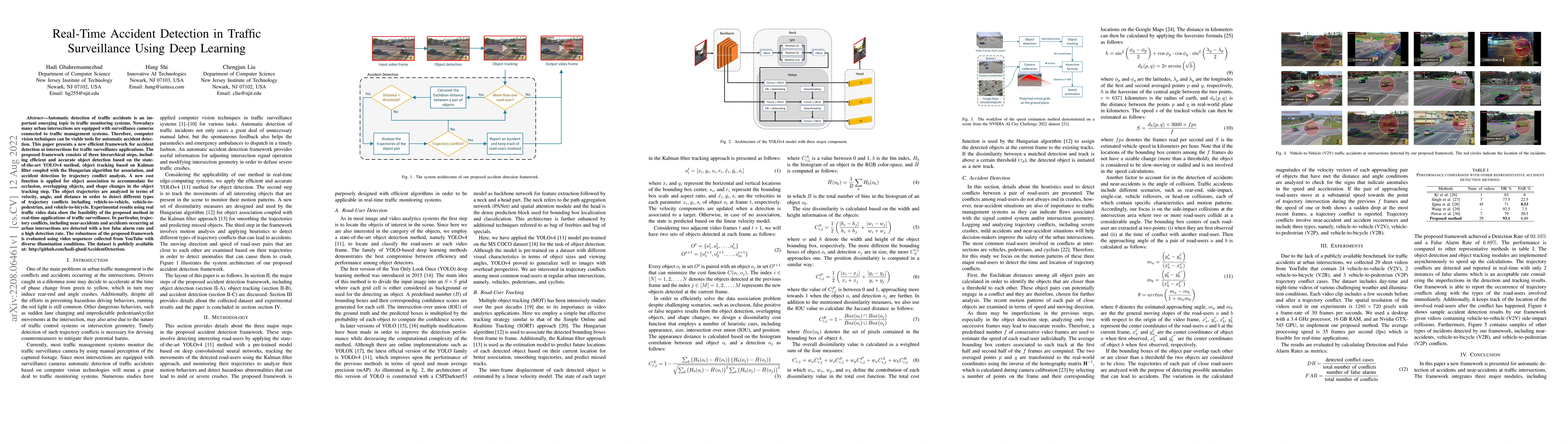 Thumbnail for Real-Time Accident Detection in Traffic Surveillance Using Deep Learning