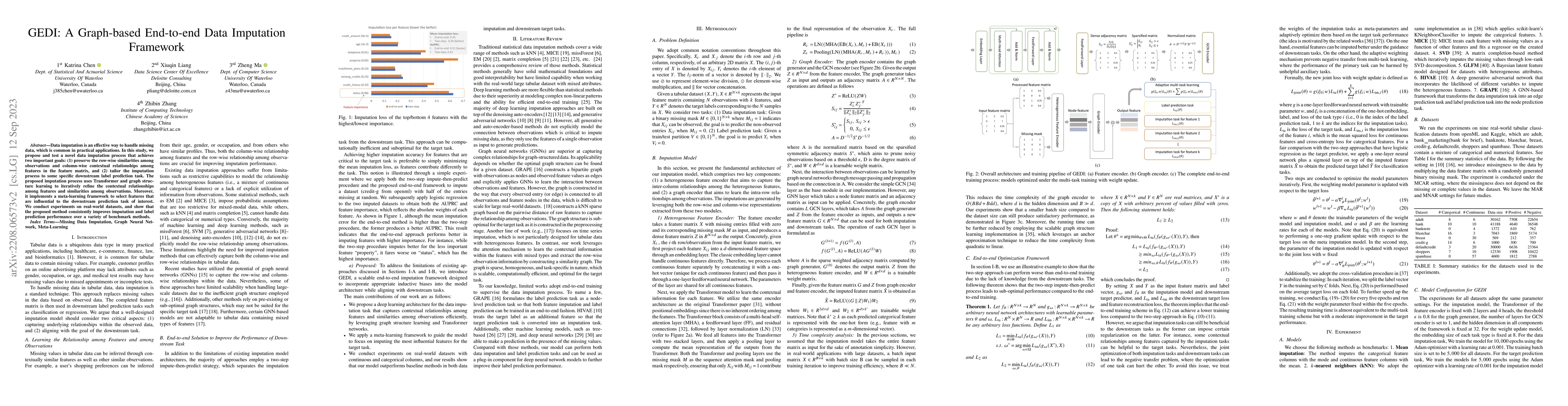 Thumbnail for GEDI: A Graph-based End-to-end Data Imputation Framework