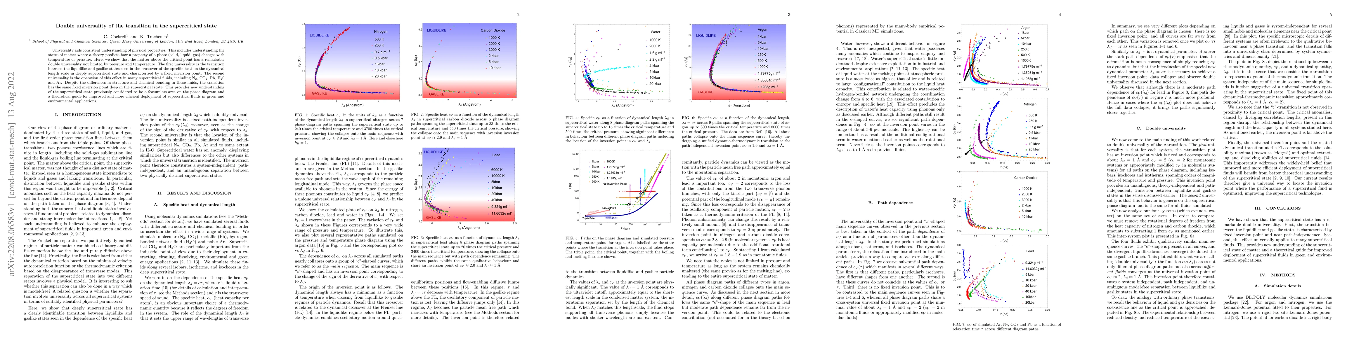 Thumbnail for Double universality of the transition in the supercritical state