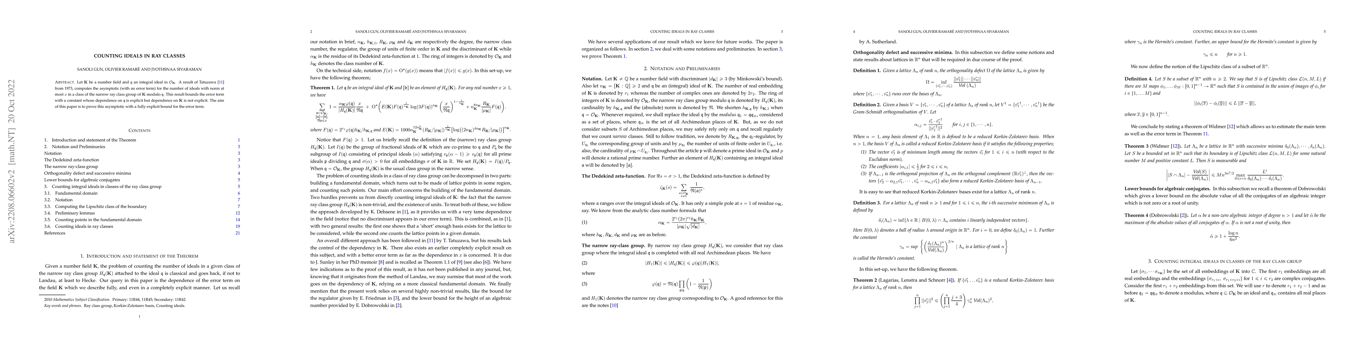 Thumbnail for Counting ideals in ray classes