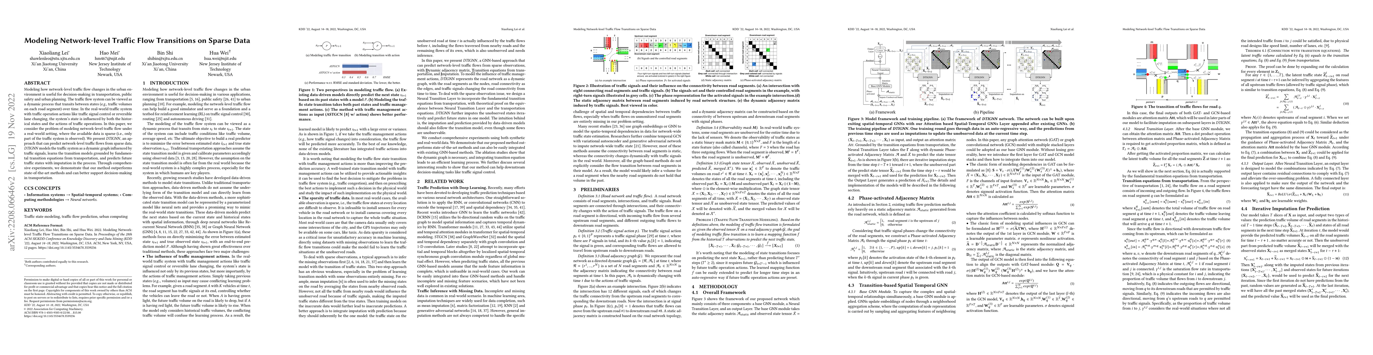 Thumbnail for Modeling Network-level Traffic Flow Transitions on Sparse Data