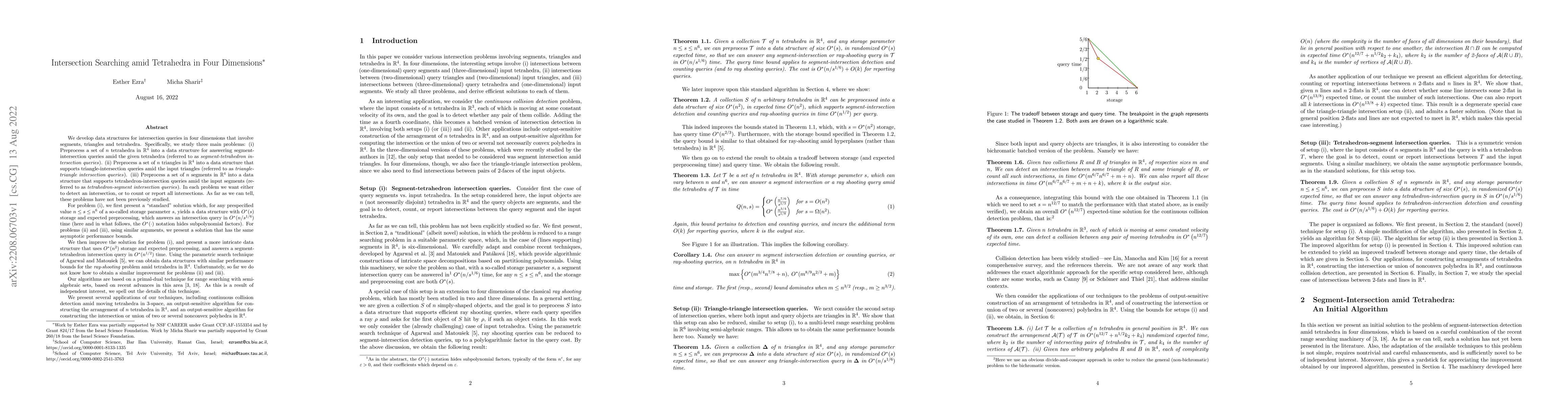 Thumbnail for Intersection Searching amid Tetrahedra in Four Dimensions