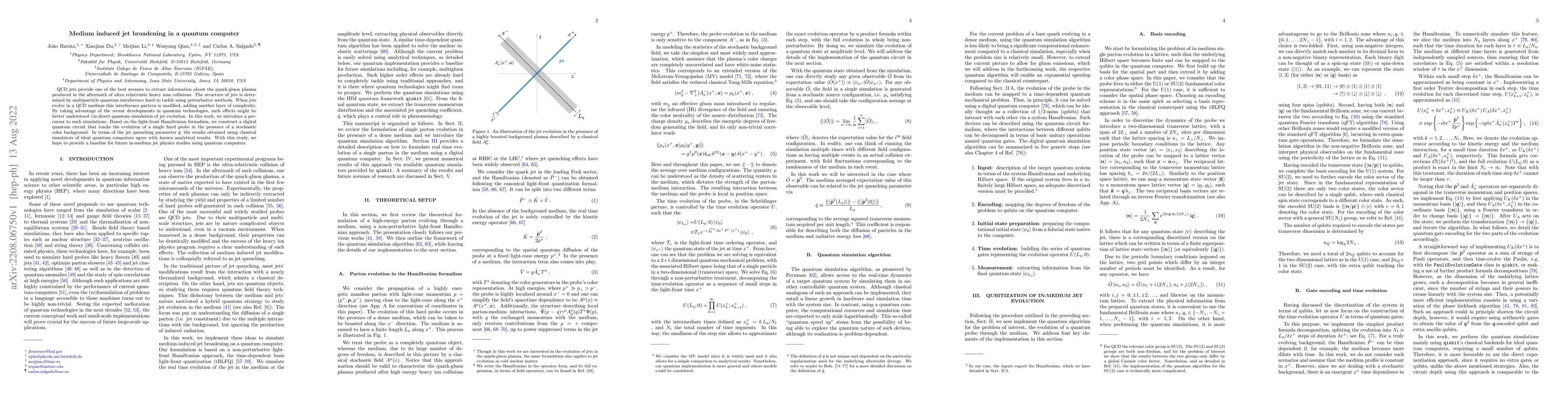 Thumbnail for Medium induced jet broadening in a quantum computer