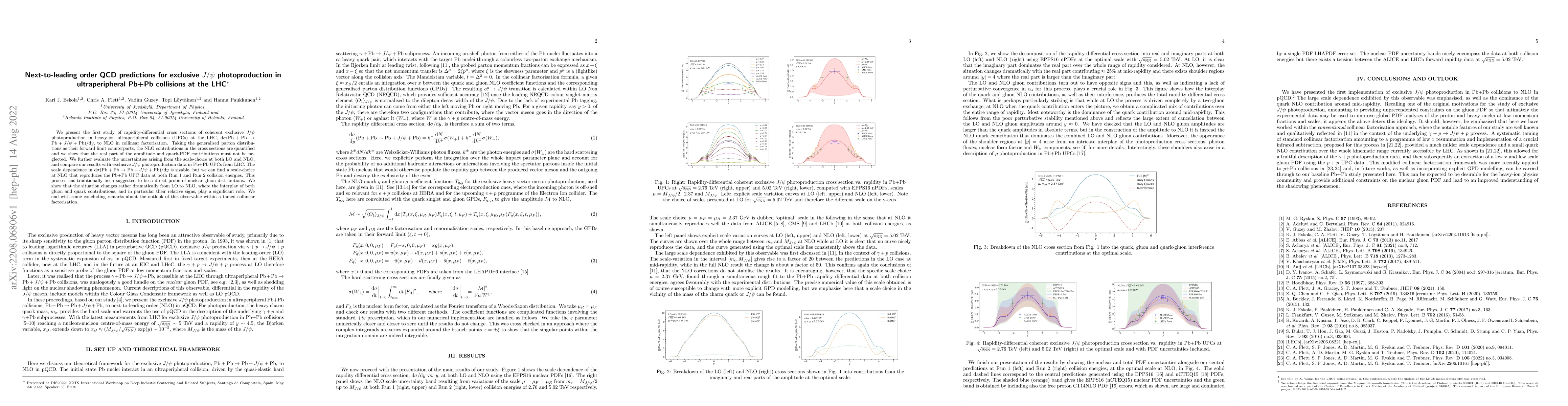 Thumbnail for Next-to-leading order QCD predictions for exclusive $J/\psi$
  photoproduction in ultraperipheral Pb+Pb collisions at the LHC