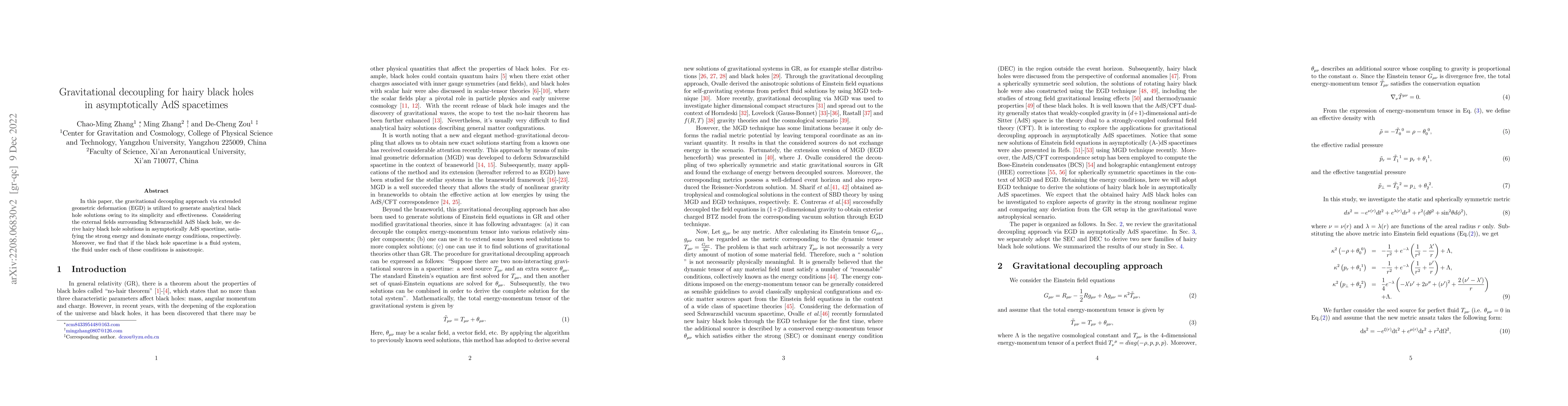 Thumbnail for Gravitational decoupling for hairy black holes in asymptotically AdS
  spacetimes