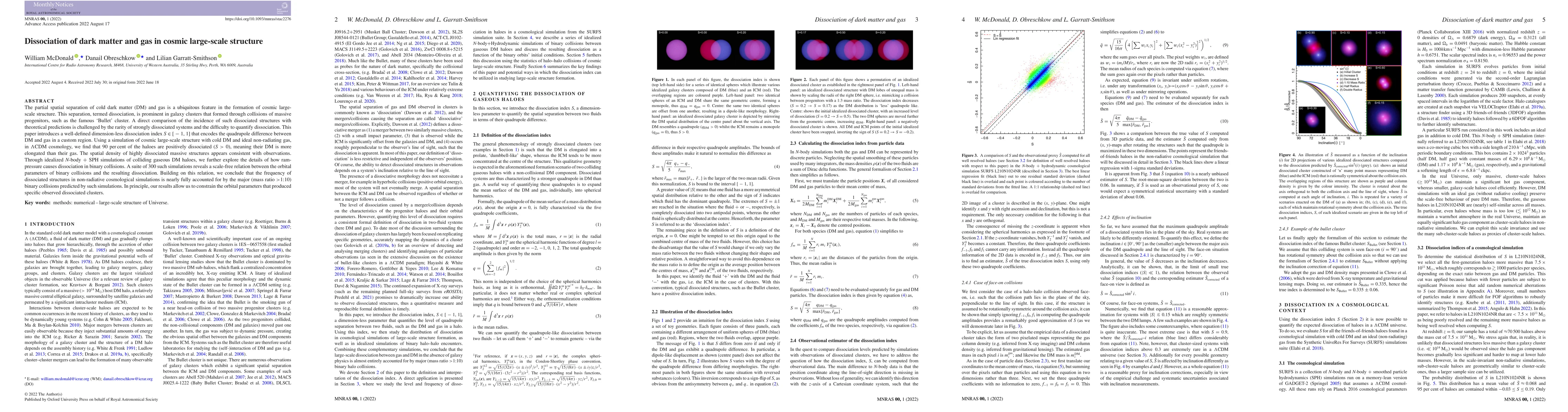 Thumbnail for Dissociation of dark matter and gas in cosmic large-scale structure