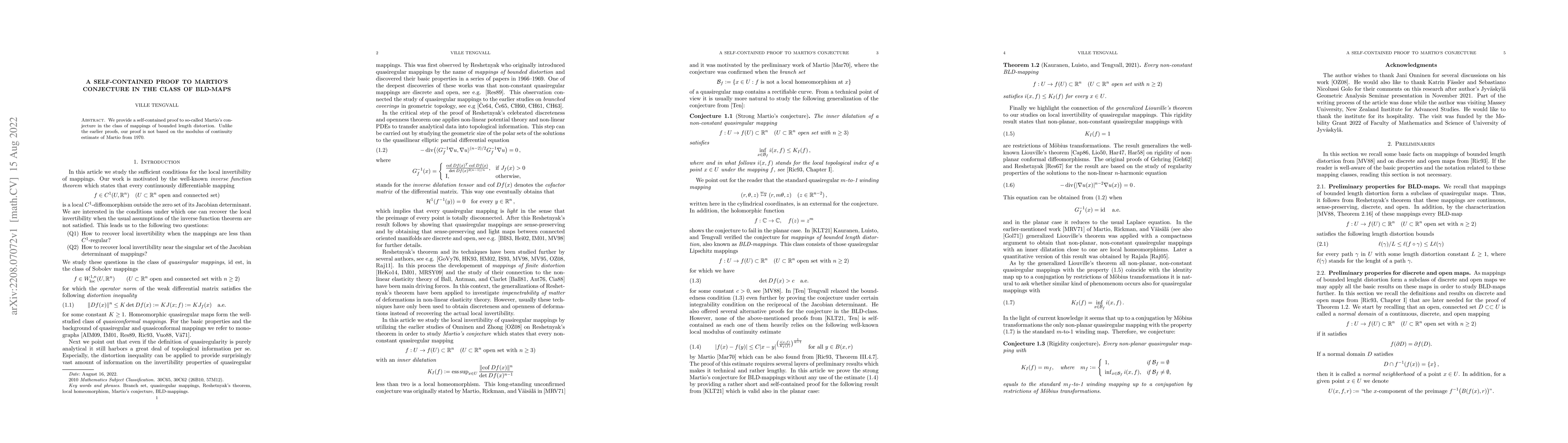 Thumbnail for A self-contained proof to Martio's conjecture in the class of BLD-maps