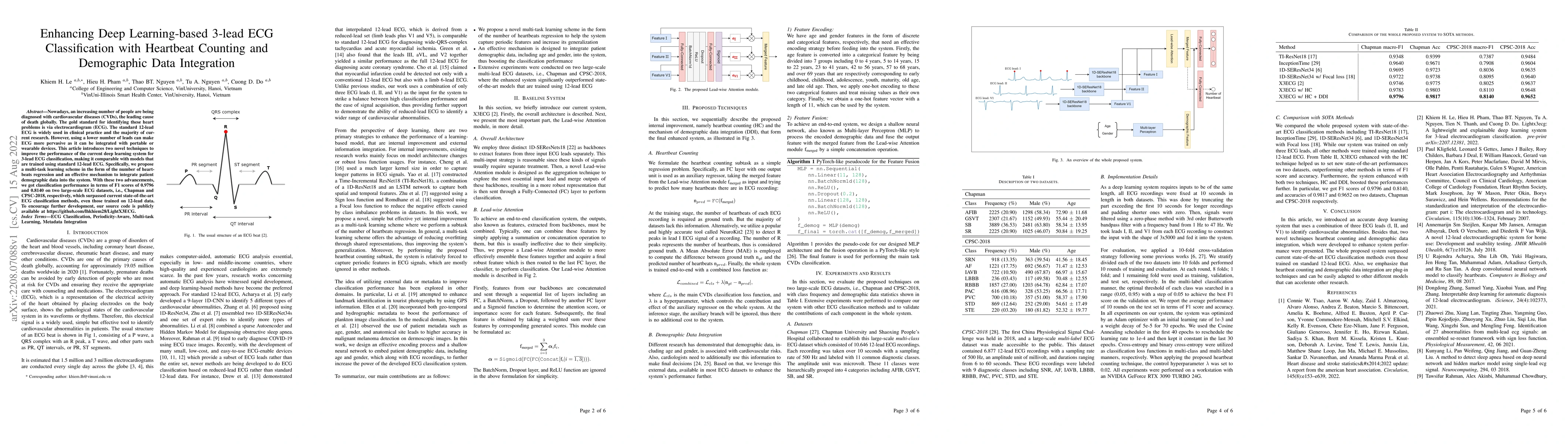 Thumbnail for Enhancing Deep Learning-based 3-lead ECG Classification with Heartbeat
  Counting and Demographic Data Integration