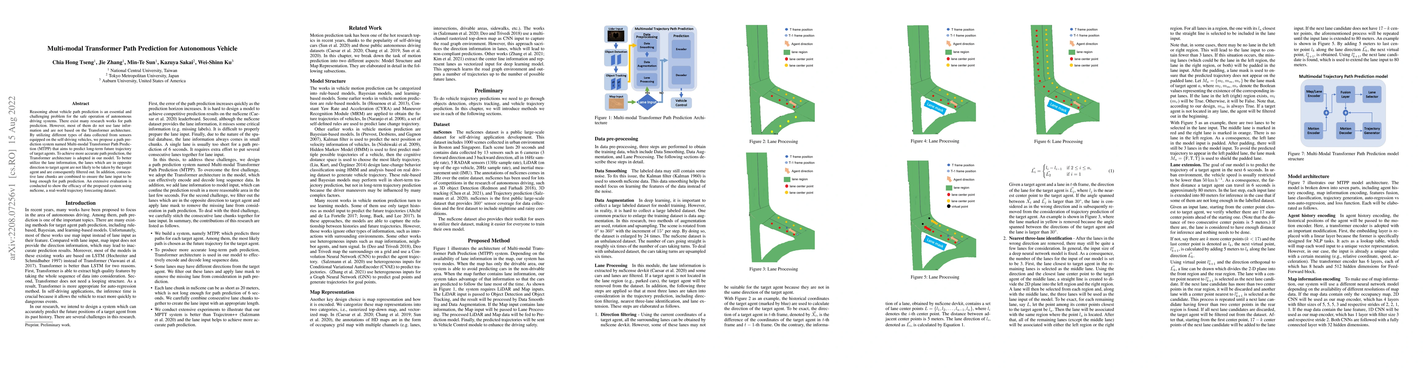 Thumbnail for Multi-modal Transformer Path Prediction for Autonomous Vehicle