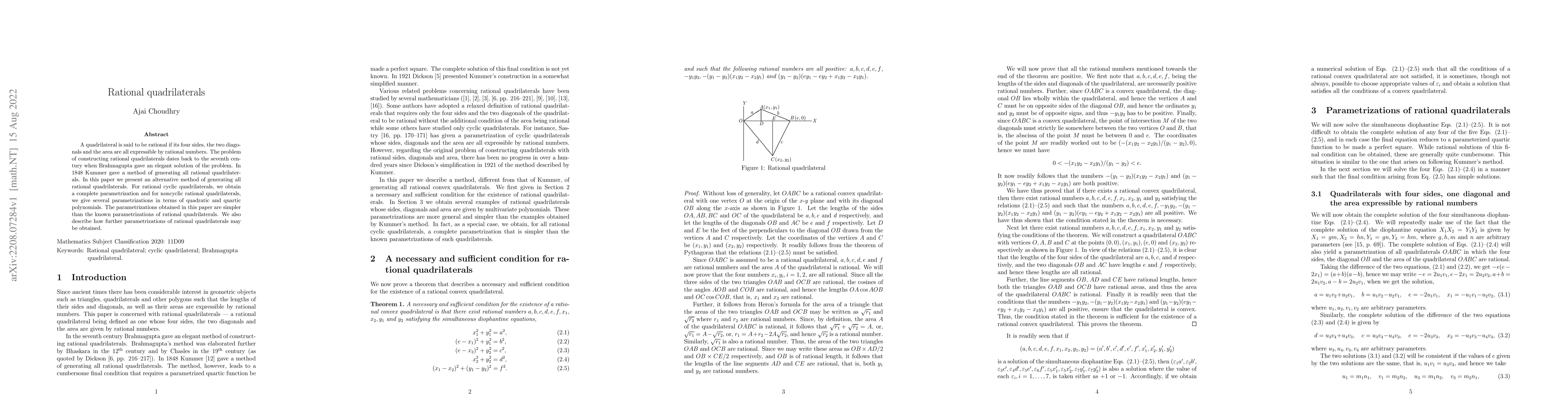 Thumbnail for Rational quadrilaterals