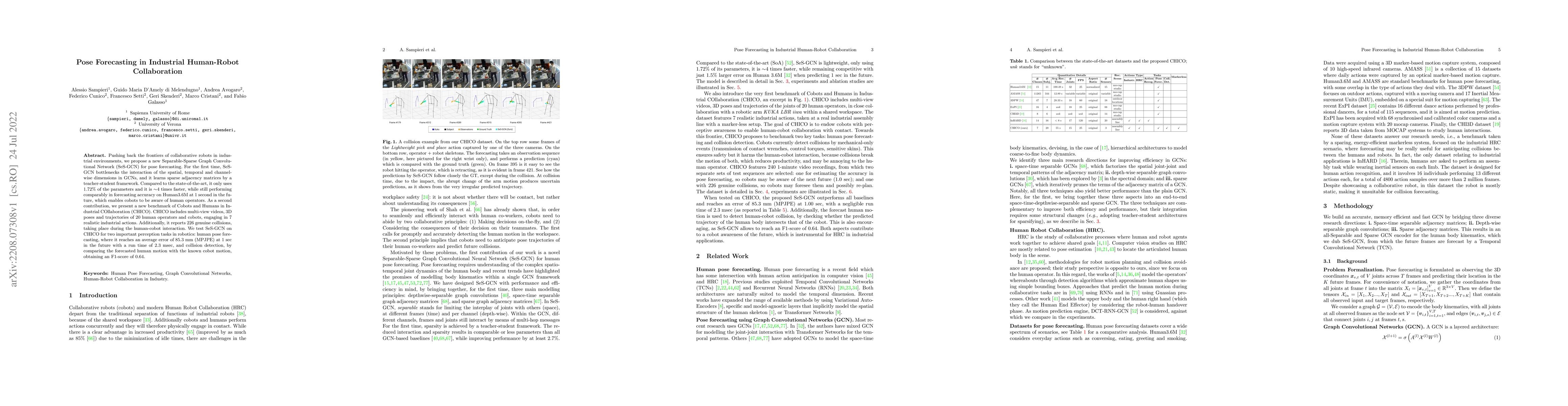 Thumbnail for Pose Forecasting in Industrial Human-Robot Collaboration