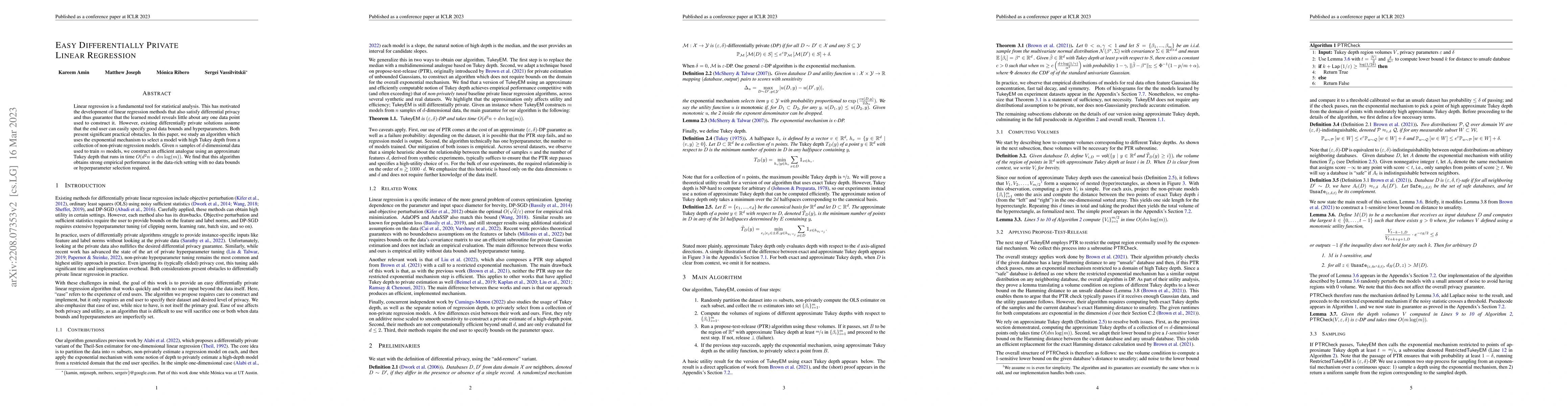Thumbnail for Easy Differentially Private Linear Regression