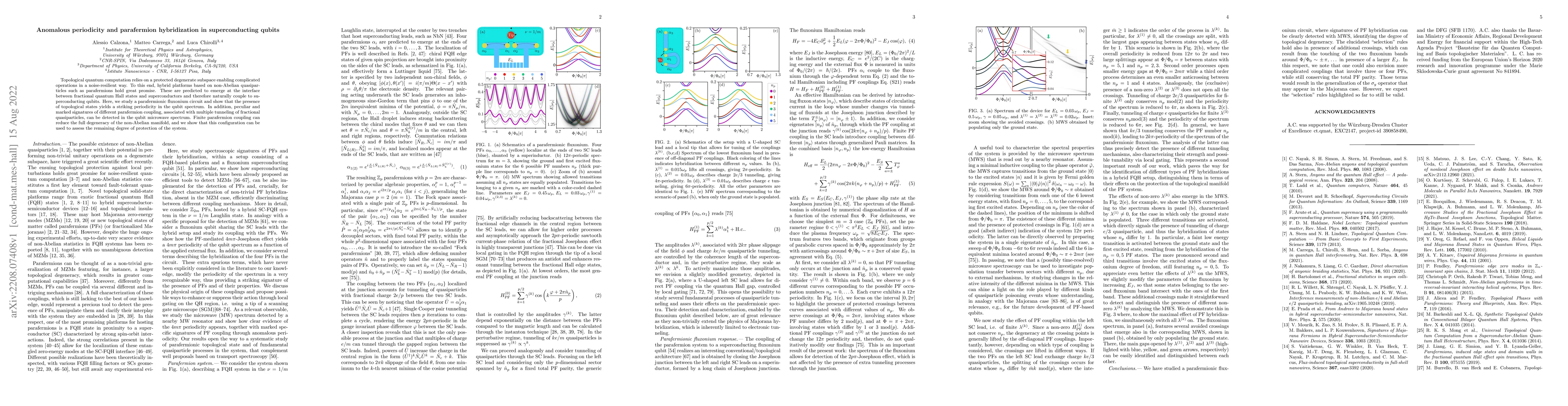 Thumbnail for Anomalous periodicity and parafermion hybridization in superconducting
  qubits