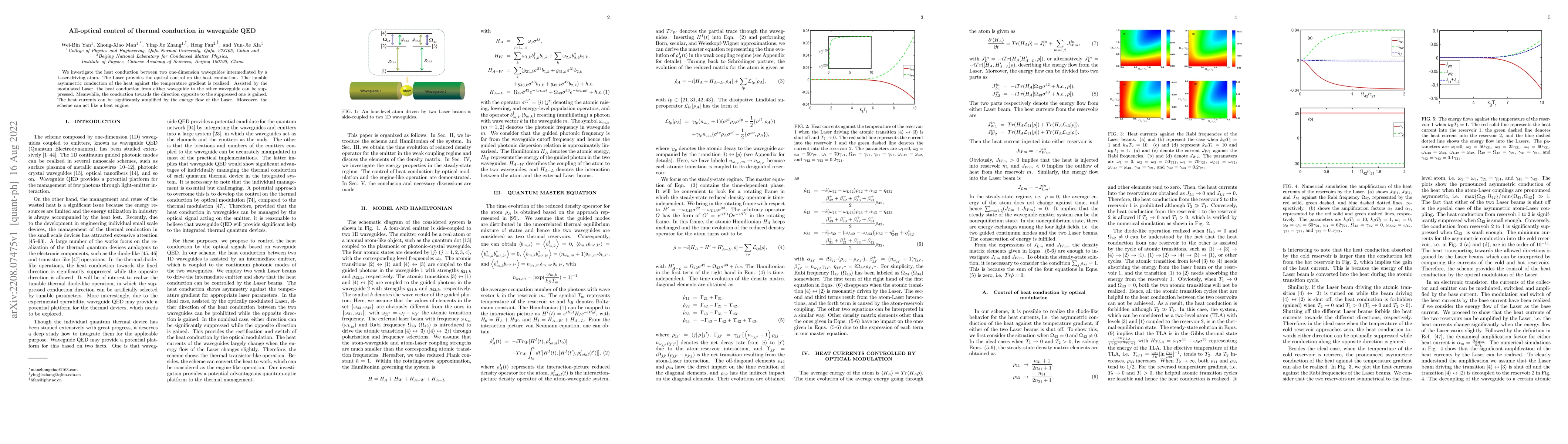 Thumbnail for All-optical control of thermal conduction in waveguide QED