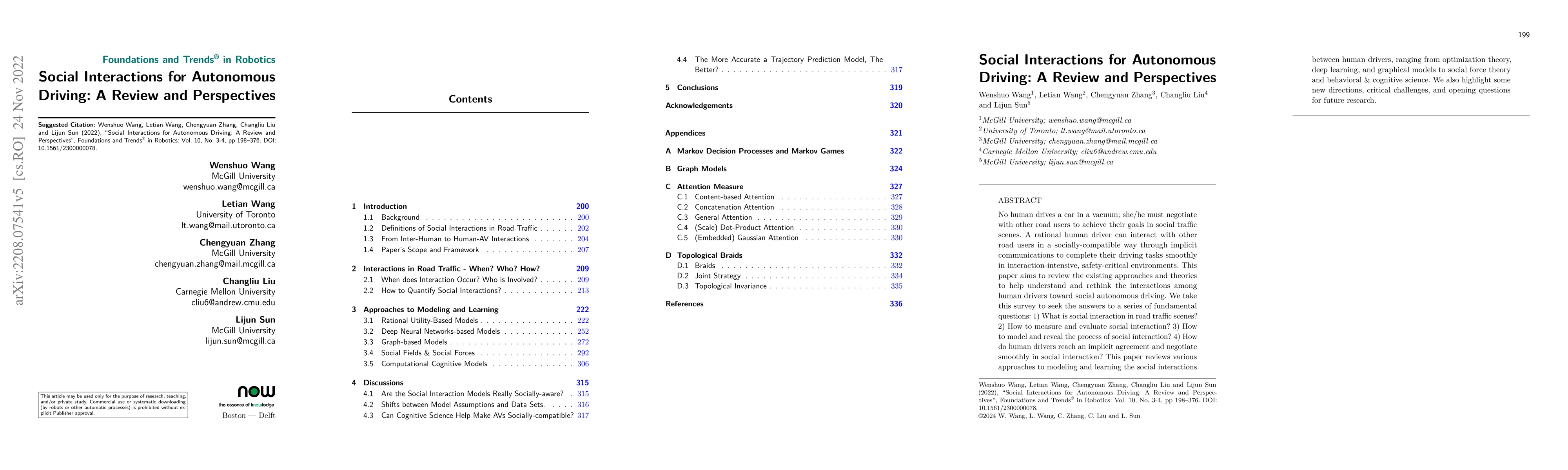 Thumbnail for Social Interactions for Autonomous Driving: A Review and Perspectives