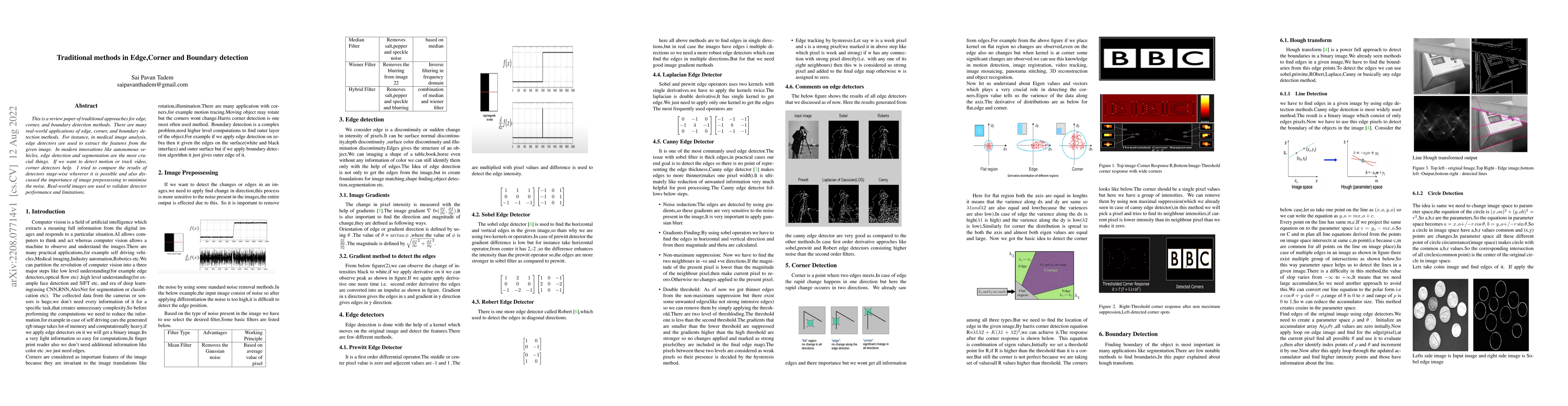 Thumbnail for Traditional methods in Edge, Corner and Boundary detection