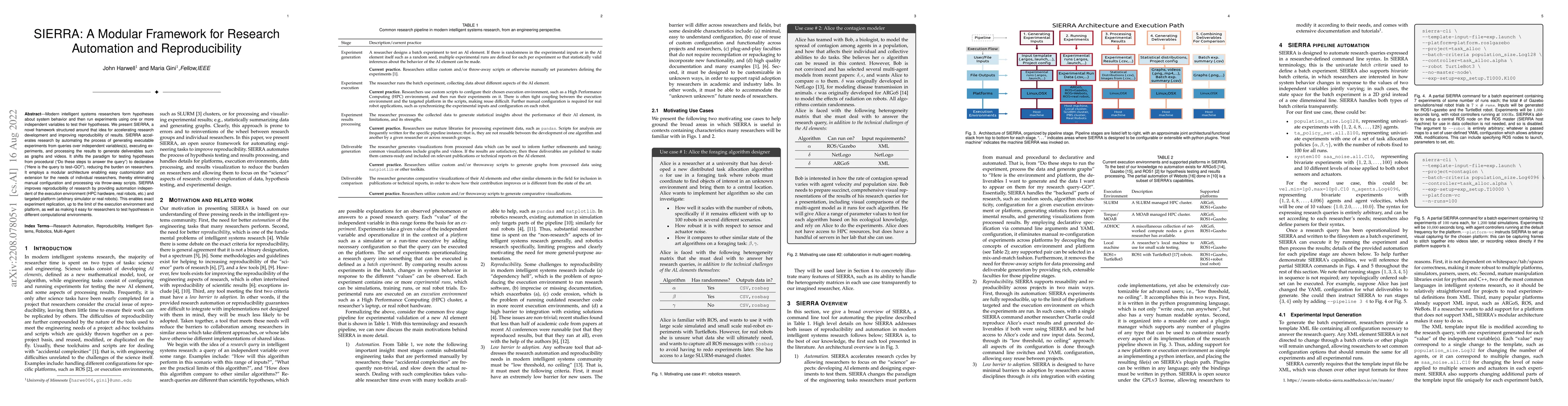 Thumbnail for SIERRA: A Modular Framework for Research Automation and Reproducibility
