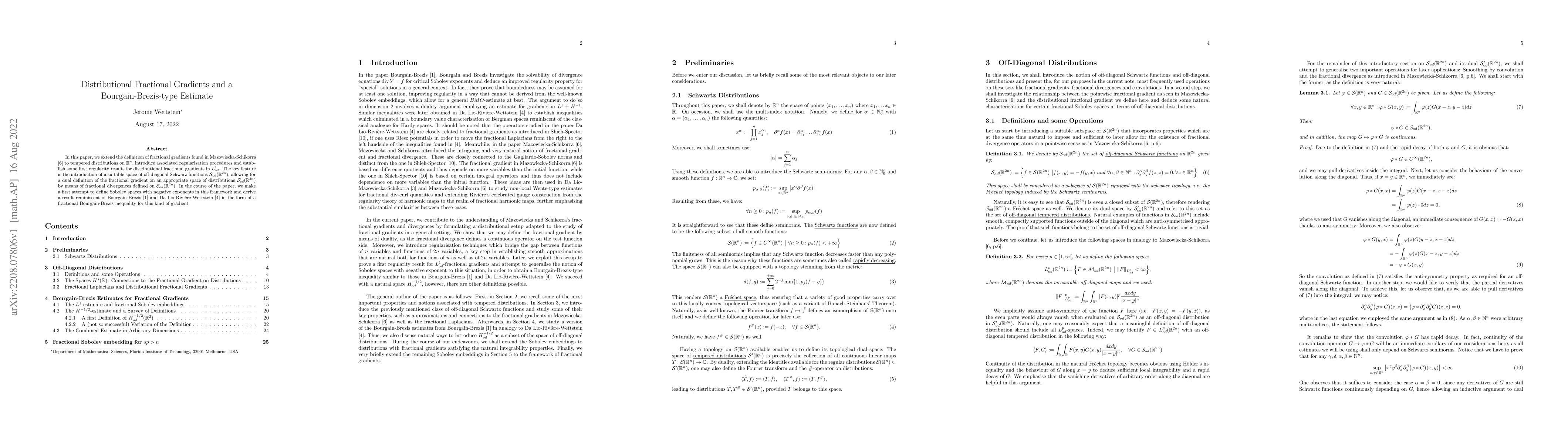 Thumbnail for Distributional Fractional Gradients and a Bourgain-Brezis-type Estimate