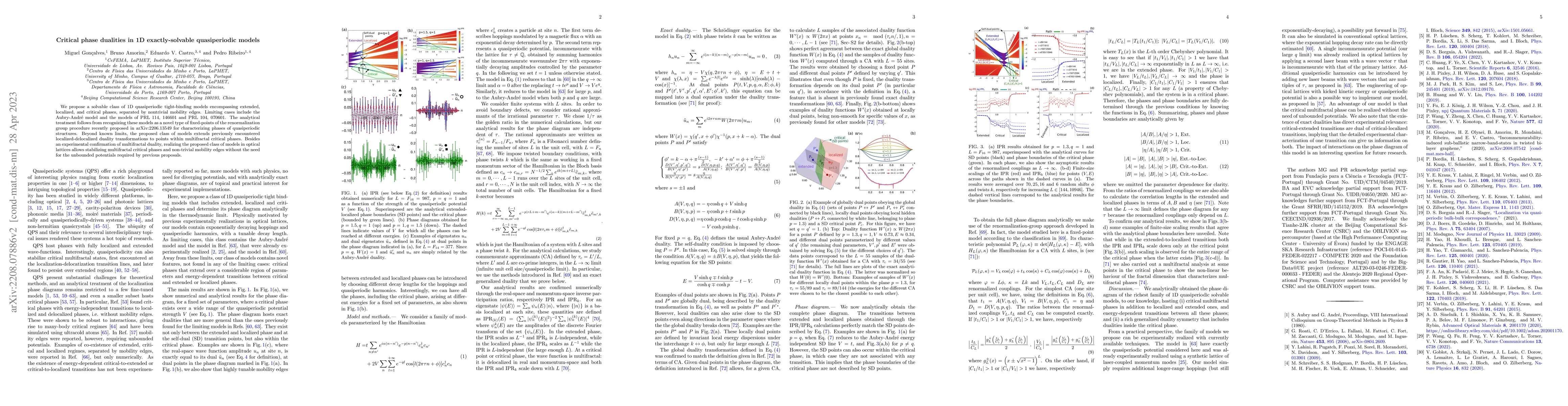 Thumbnail for Critical phase dualities in 1D exactly-solvable quasiperiodic models