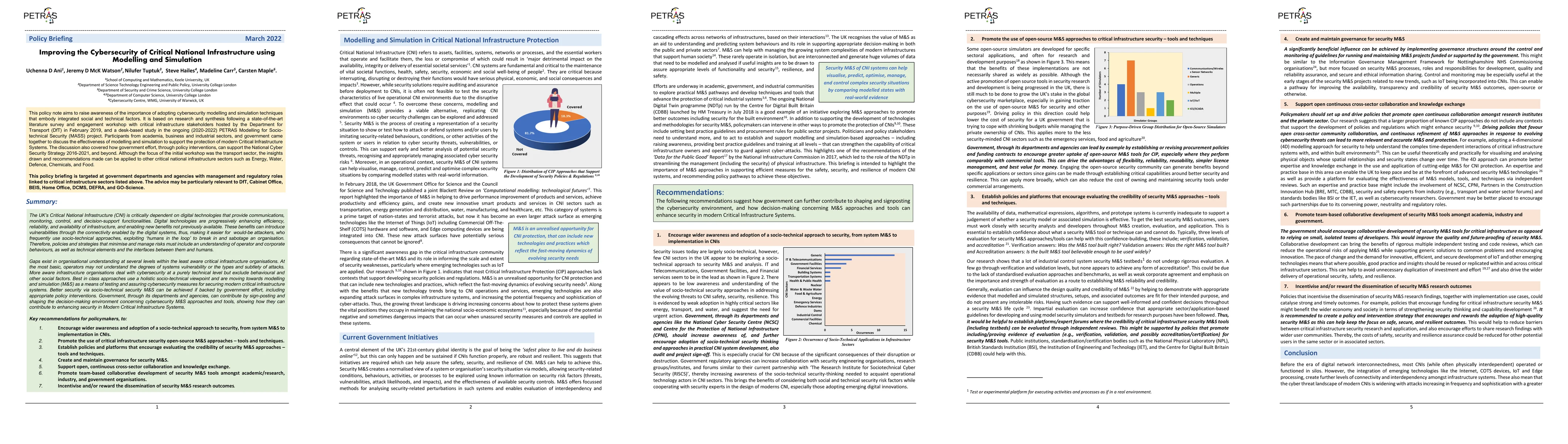 Thumbnail for Improving the Cybersecurity of Critical National Infrastructure using
  Modelling and Simulation