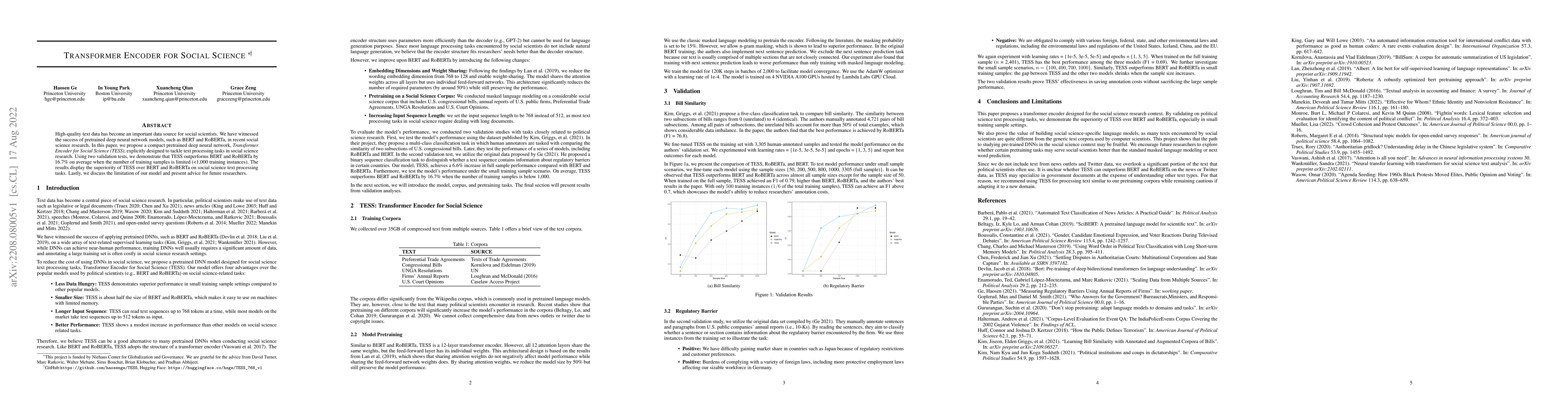 Thumbnail for Transformer Encoder for Social Science