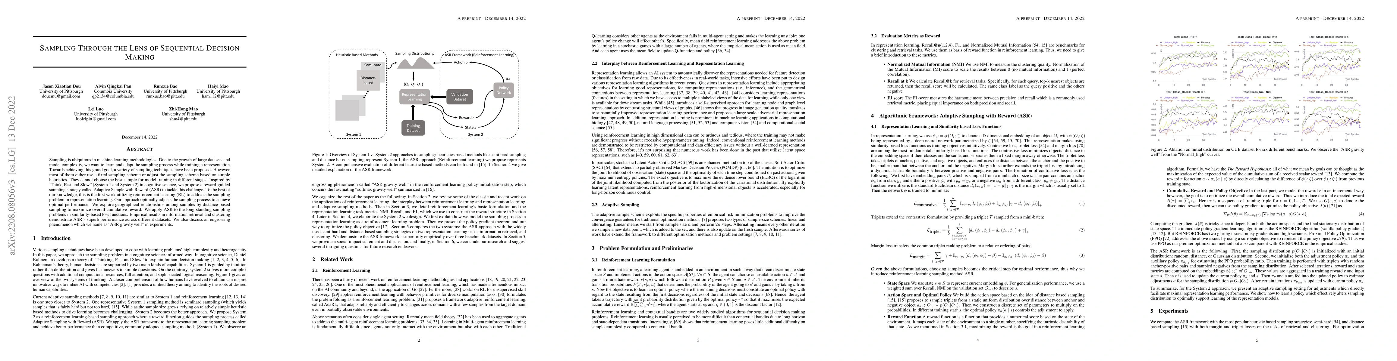 Thumbnail for Sampling Through the Lens of Sequential Decision Making