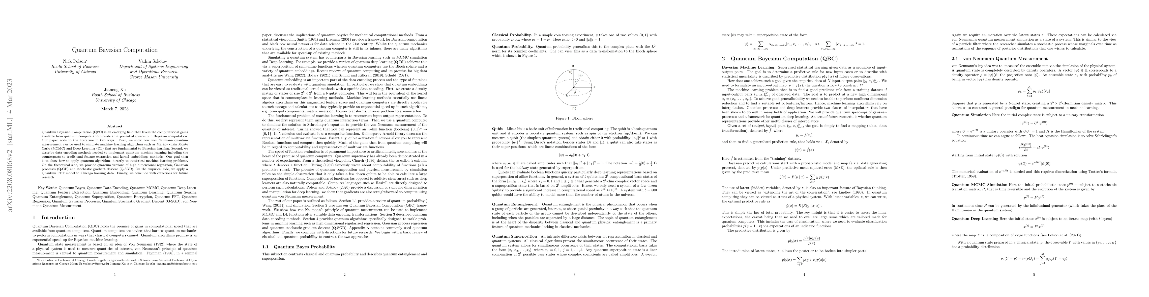 Thumbnail for Quantum Bayesian Computation