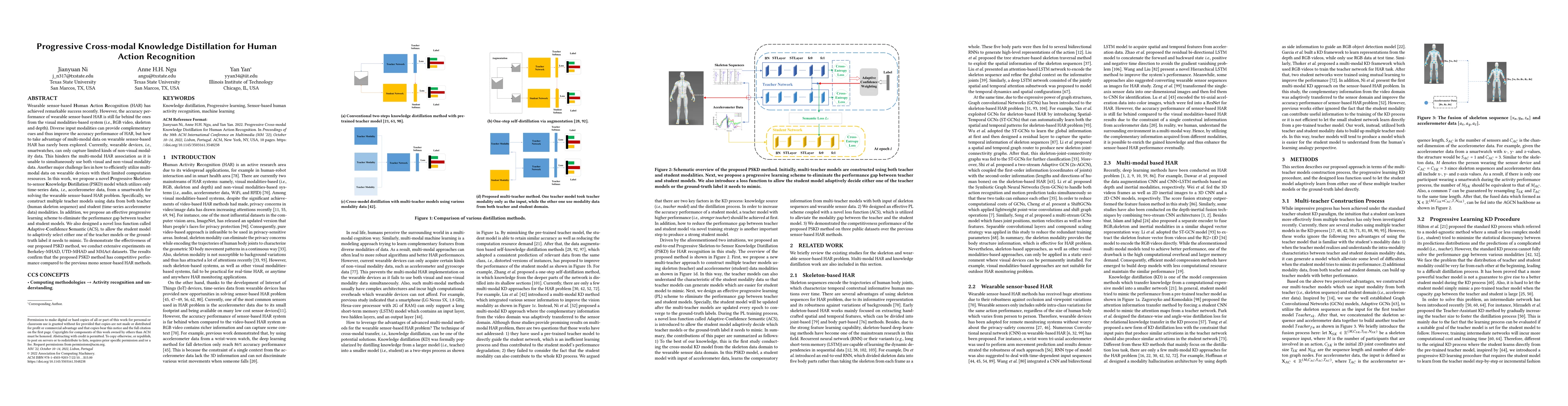 Thumbnail for Progressive Cross-modal Knowledge Distillation for Human Action
  Recognition