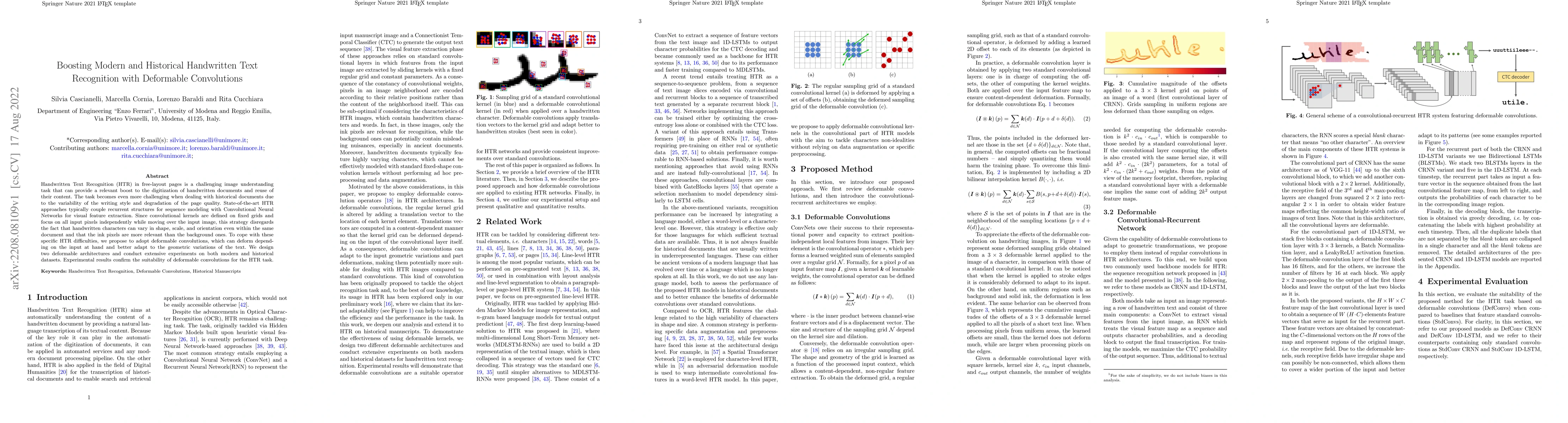 Thumbnail for Boosting Modern and Historical Handwritten Text Recognition with
  Deformable Convolutions