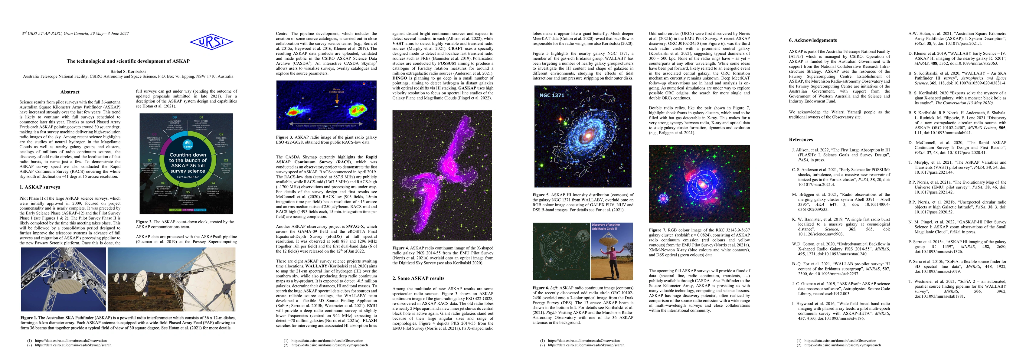 Thumbnail for The technological and scientific development of ASKAP