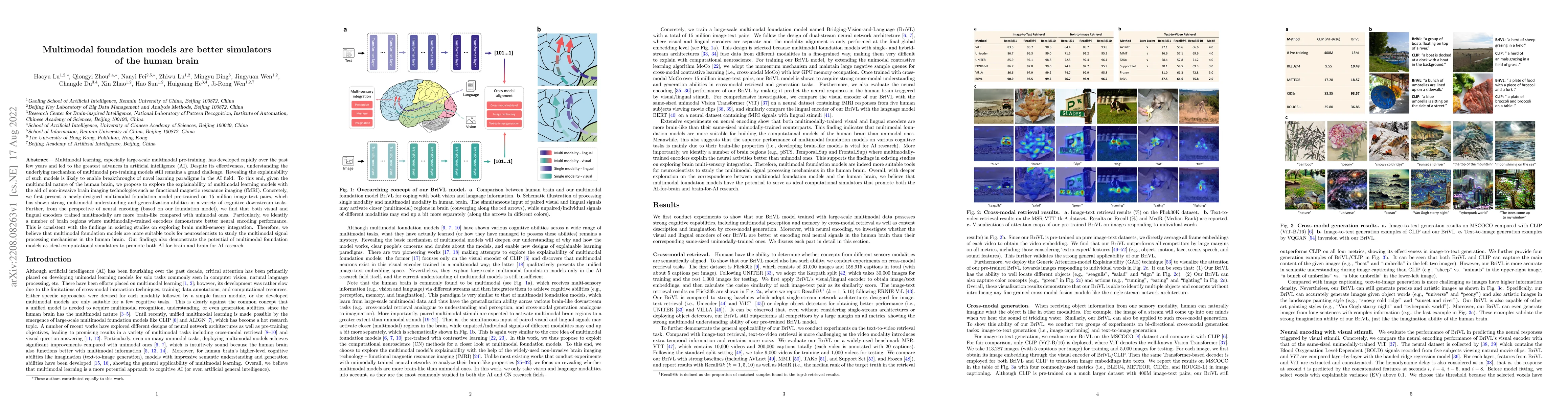 Thumbnail for Multimodal foundation models are better simulators of the human brain