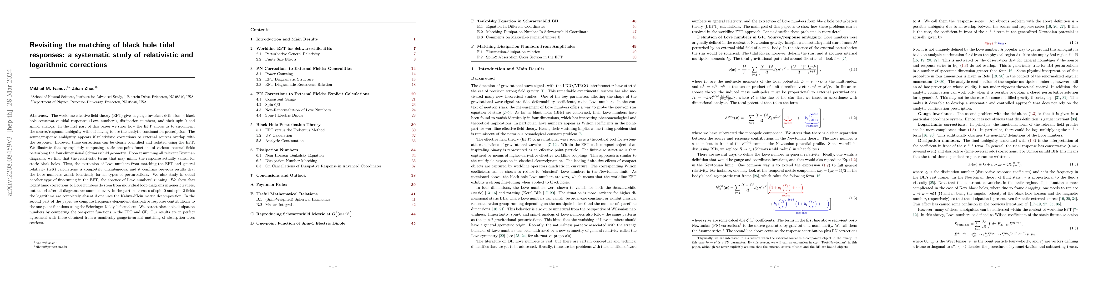 Thumbnail for Revisiting the matching of black hole tidal responses: a systematic
  study of relativistic and logarithmic corrections