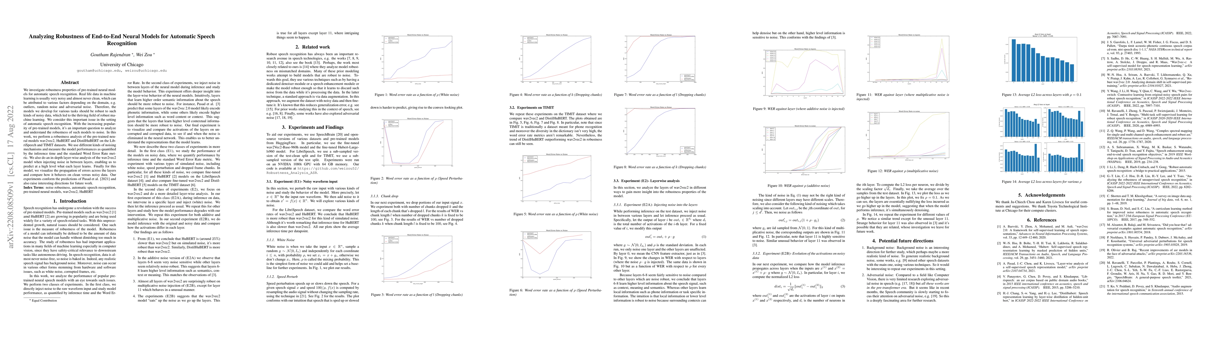 Thumbnail for Analyzing Robustness of End-to-End Neural Models for Automatic Speech
  Recognition