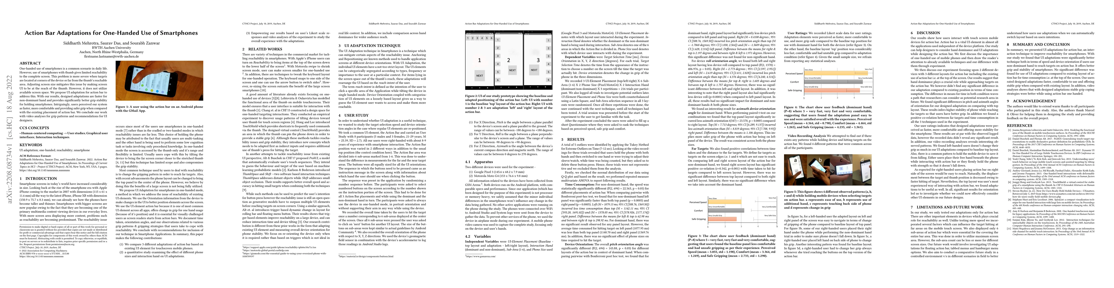 Thumbnail for Action Bar Adaptations for One-Handed Use of Smartphones