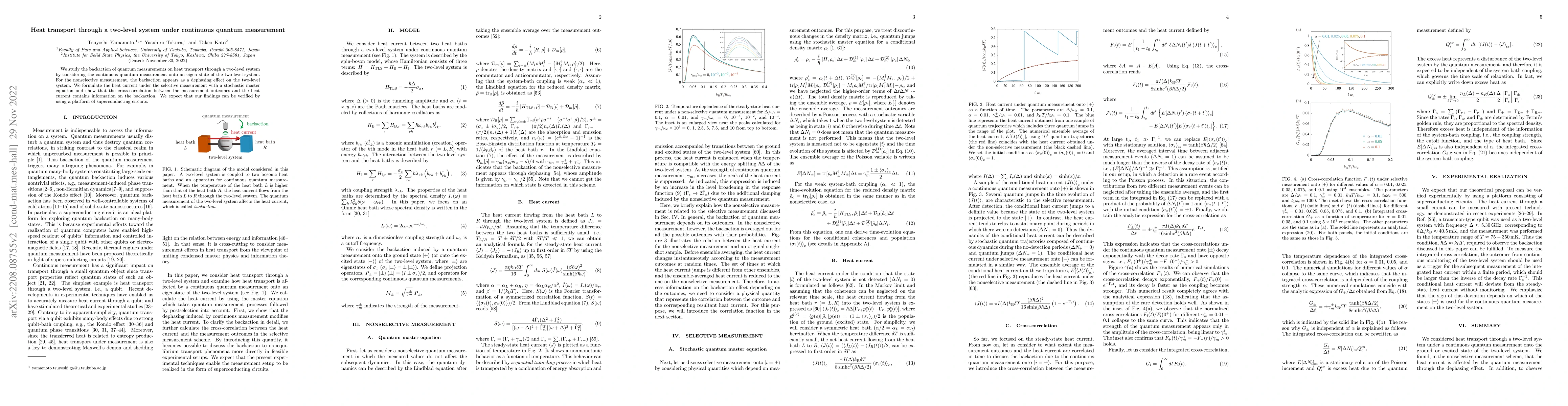 Thumbnail for Heat transport through a two-level system under continuous quantum
  measurement