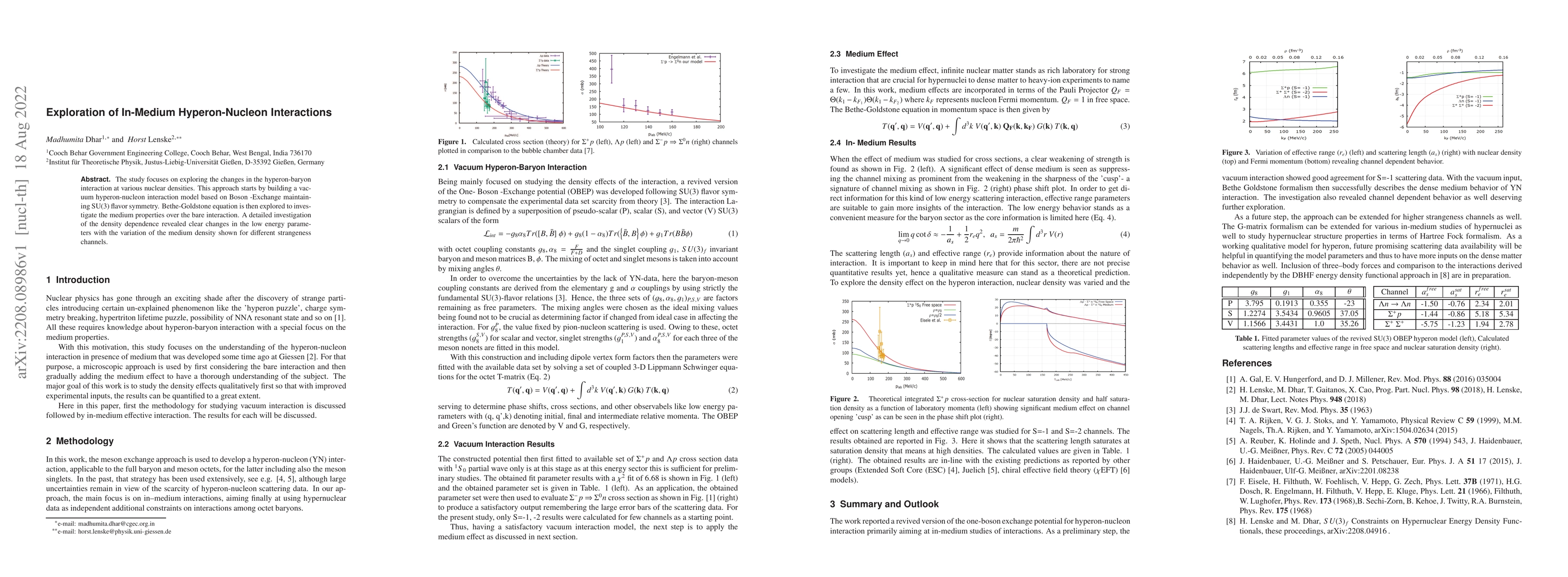 Thumbnail for Exploration of In-Medium Hyperon-Nucleon Interactions