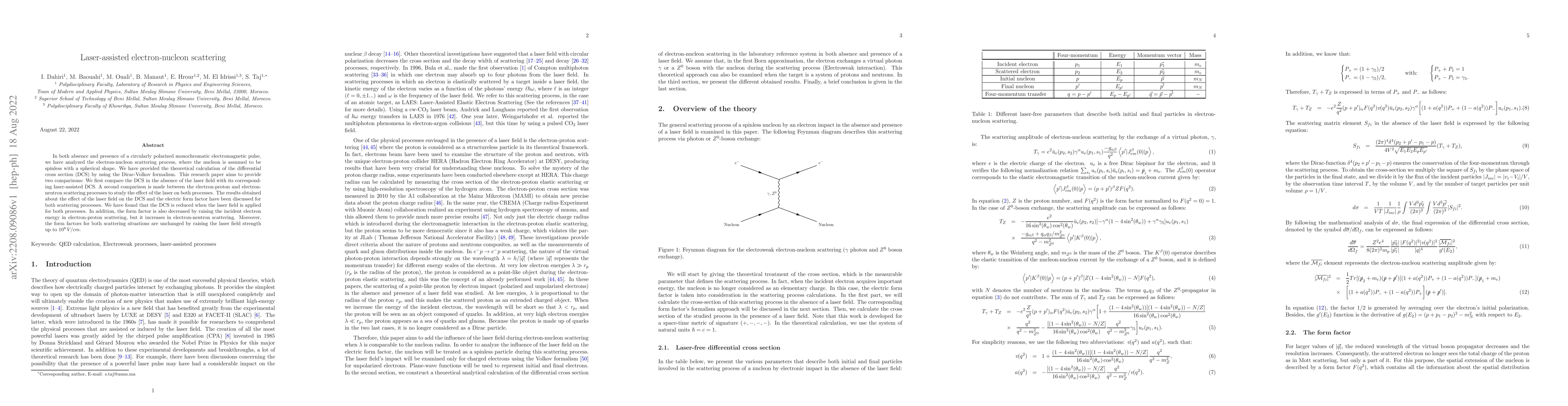 Thumbnail for Laser-assisted electron-nucleon scattering