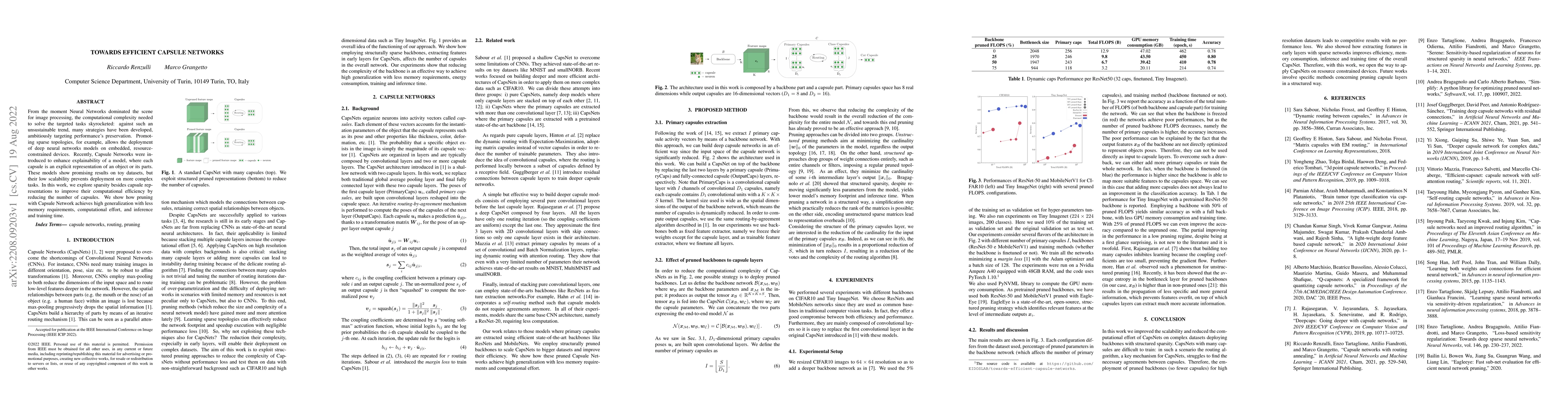 Thumbnail for Towards Efficient Capsule Networks