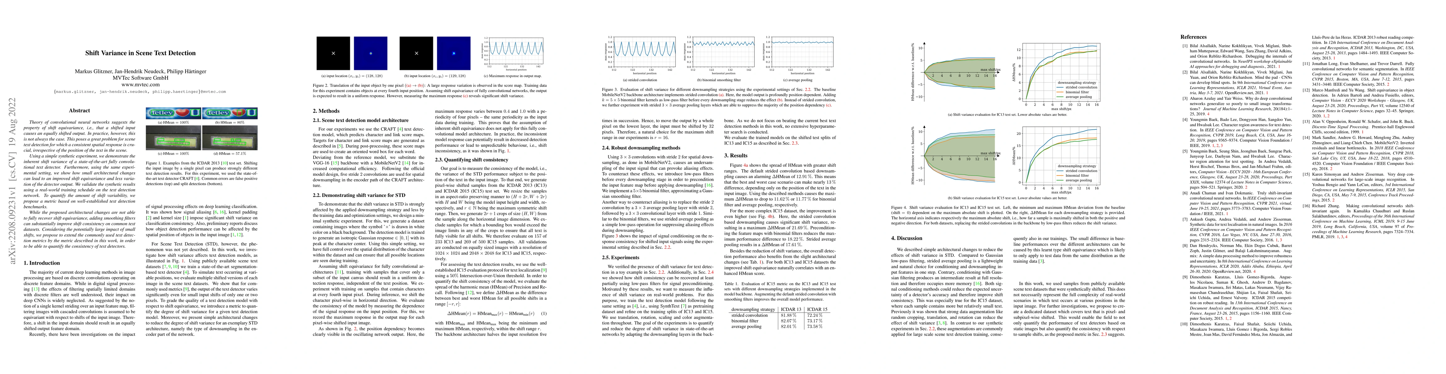 Thumbnail for Shift Variance in Scene Text Detection