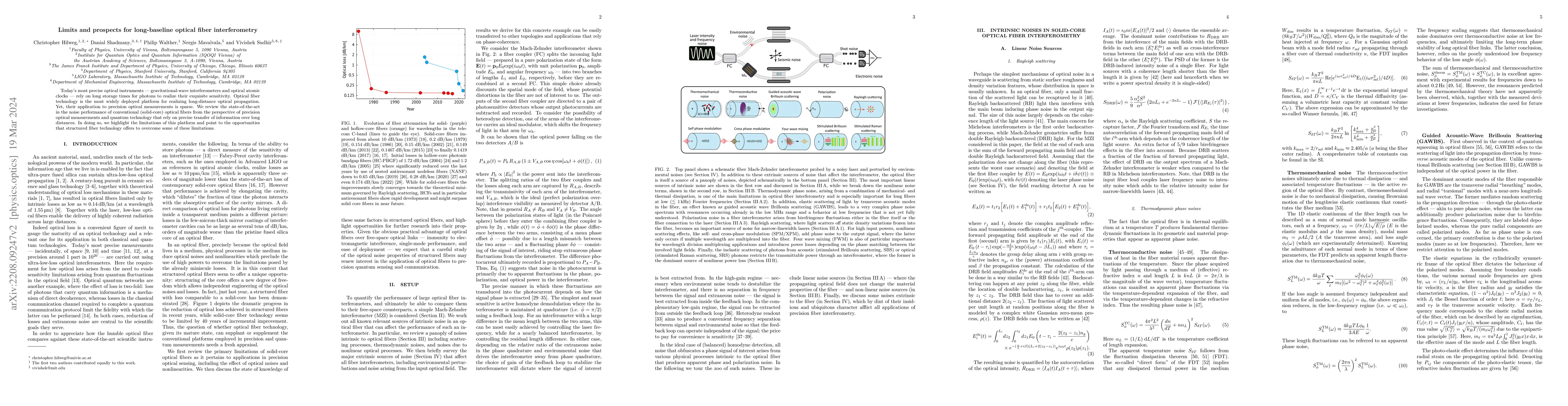 Thumbnail for Limits and prospects for long-baseline optical fiber interferometry