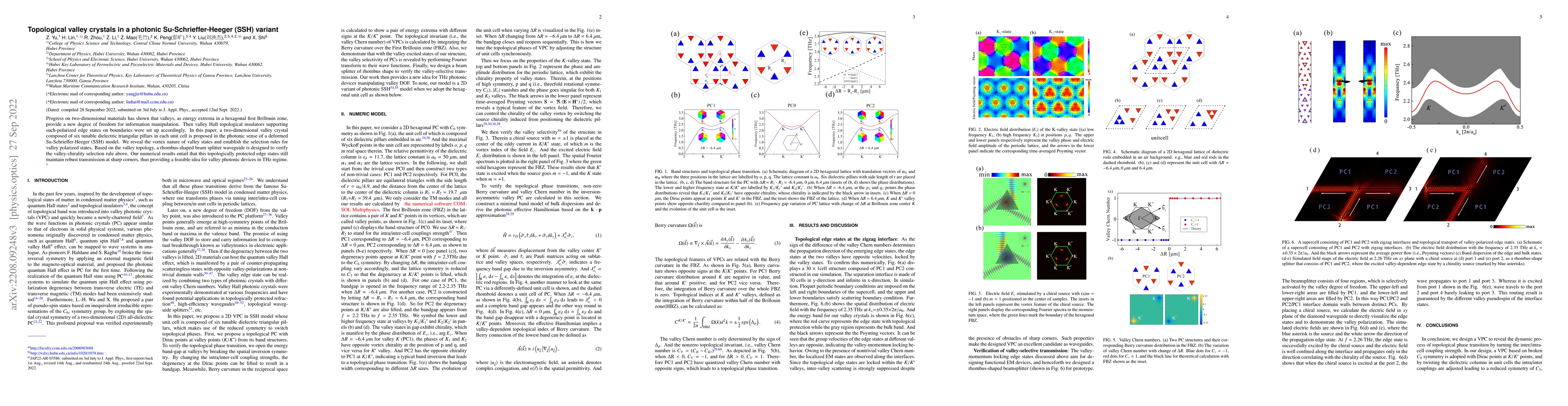 Thumbnail for Topological valley crystals in a photonic Su-Schrieffer-Heeger (SSH)
  variant