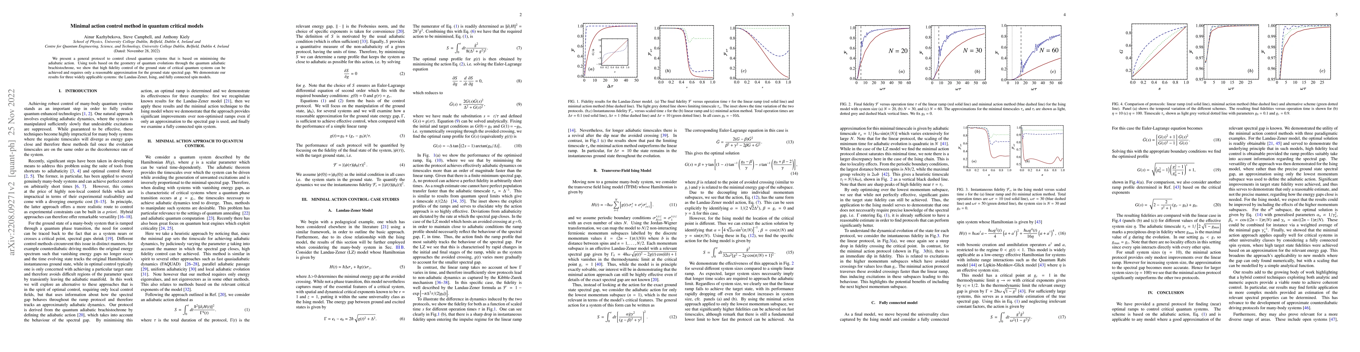 Thumbnail for Minimal action control method in quantum critical models