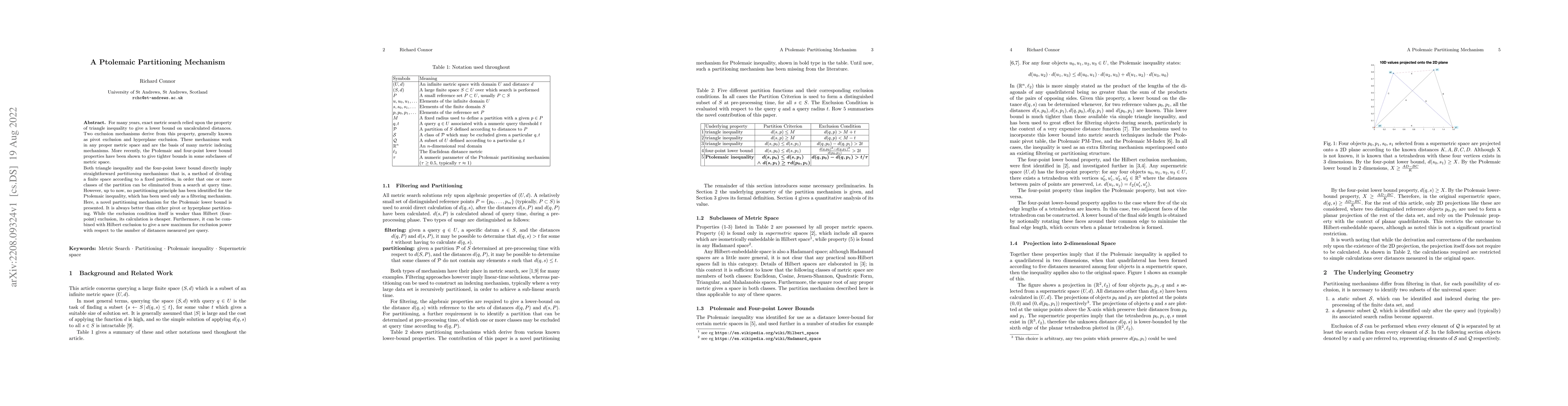 Thumbnail for A Ptolemaic Partitioning Mechanism