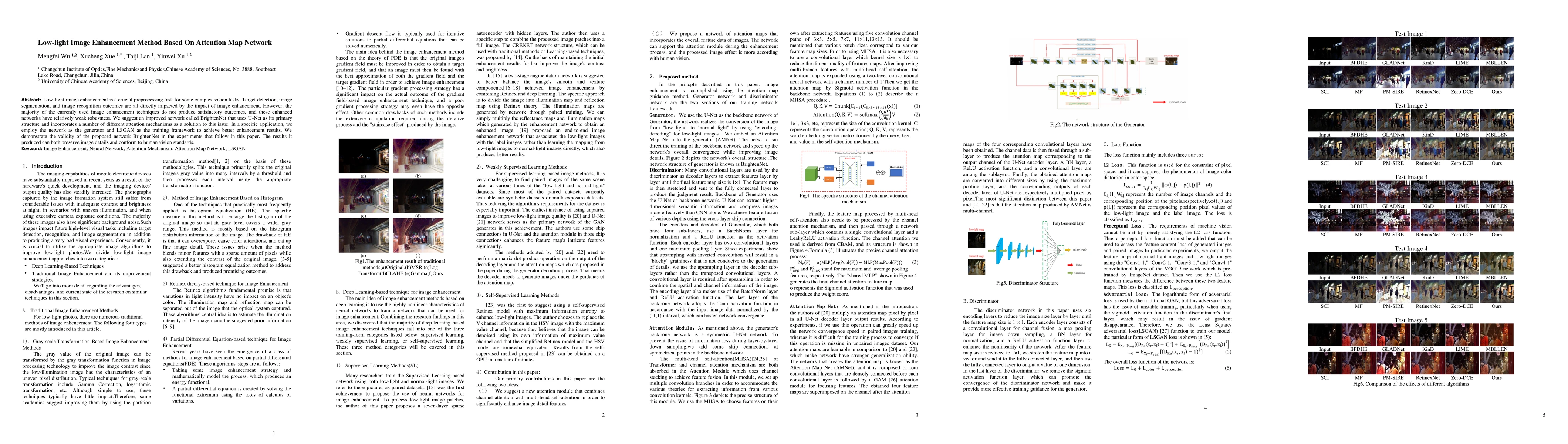 Thumbnail for Low-light Enhancement Method Based on Attention Map Net